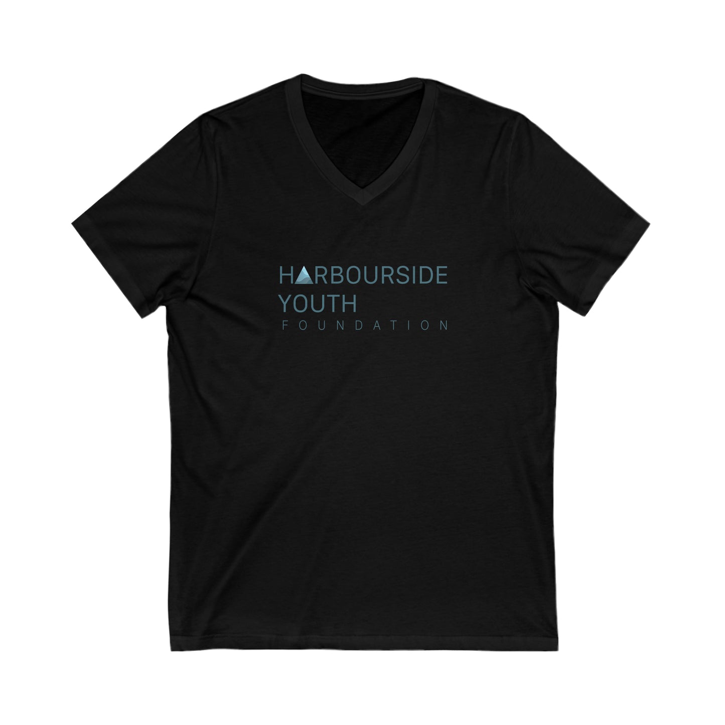 Harbourside Text Unisex Jersey Short Sleeve V-Neck Tee
